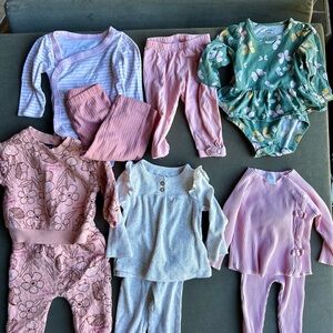 3-6 months baby girls bundle